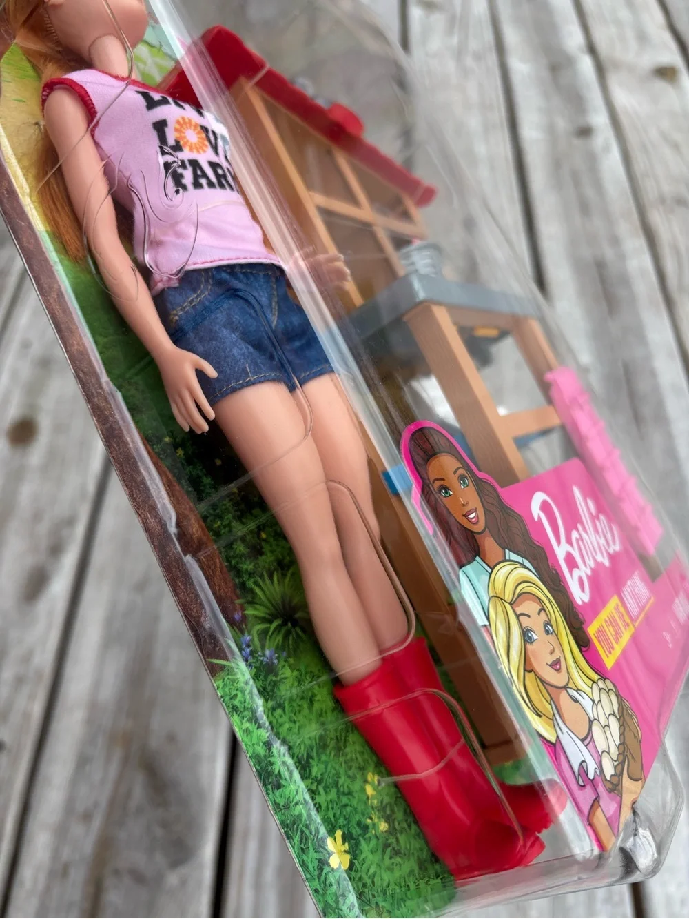 Barbie Chicken Farmer - You Can Be Anything - with Coop, Chickens & Accessories